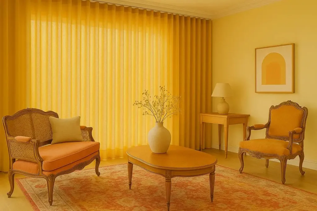 Top 30 Living Room Curtain Design Ideas for a Stylish Home 10 Pinch Pleat or S-Fold Curtains